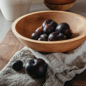 Handcrafted Wood Salad Bowls - Number 5