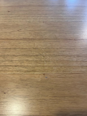 indentations on top of table - Number 2