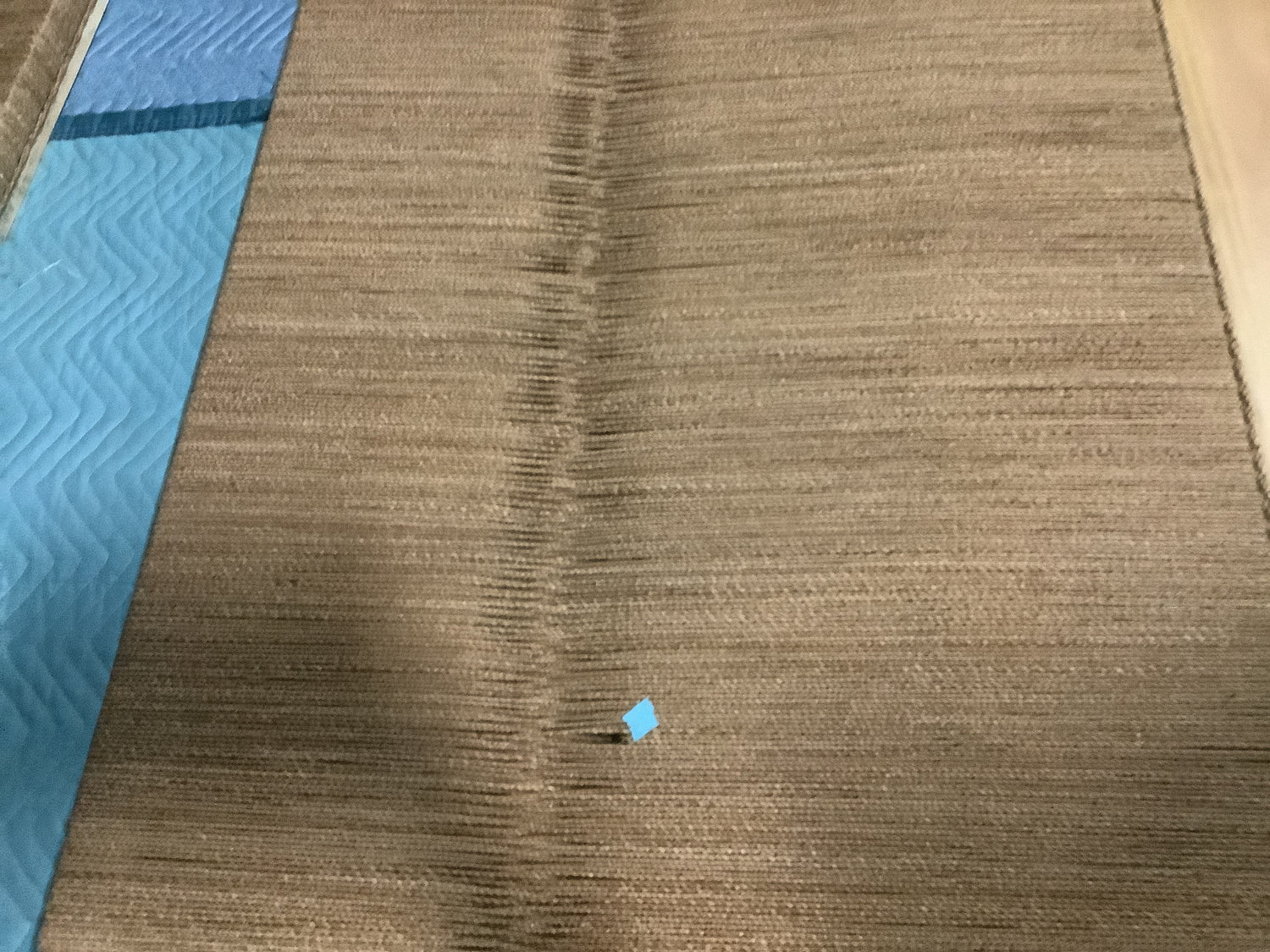 bedframe showing gap in weaving- Number 2