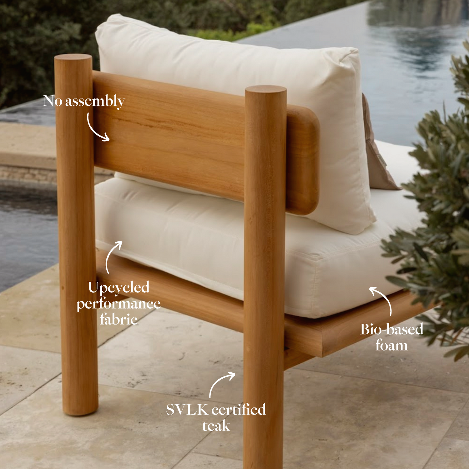 Madeira Outdoor Lounge Chair- Number 5