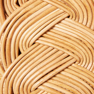 detail of braided rattan frame - Number 4