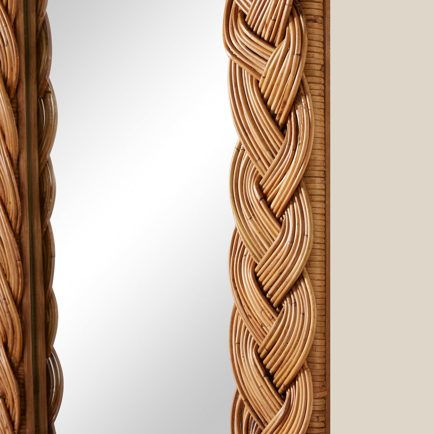 braided frame of rectangle mirror- Number 4