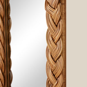 braided frame of rectangle mirror - Number 4