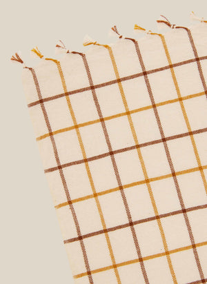 detail of lattice tablecloth - Number 3