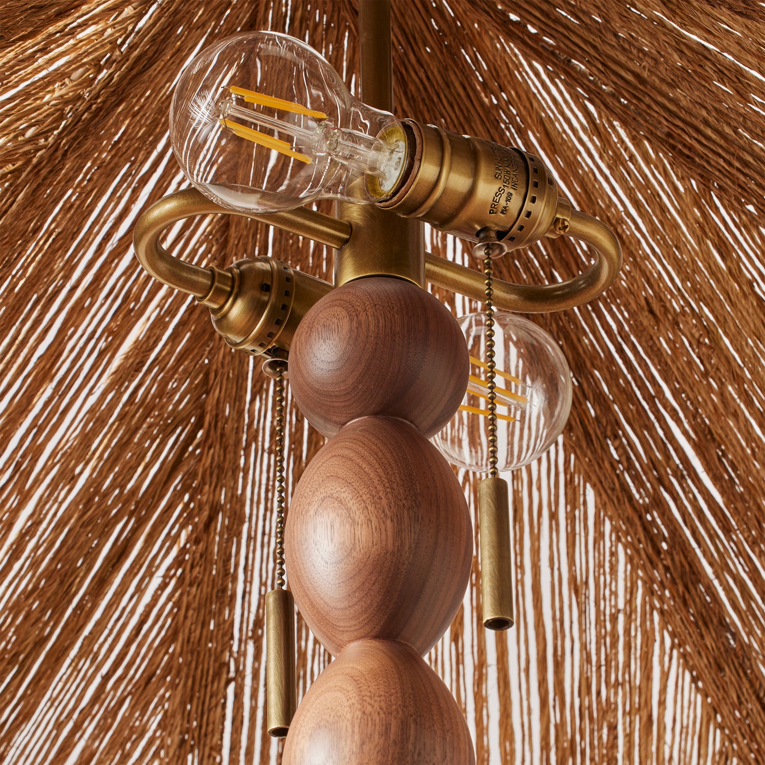 lightbulb detail of lamp- Number 6