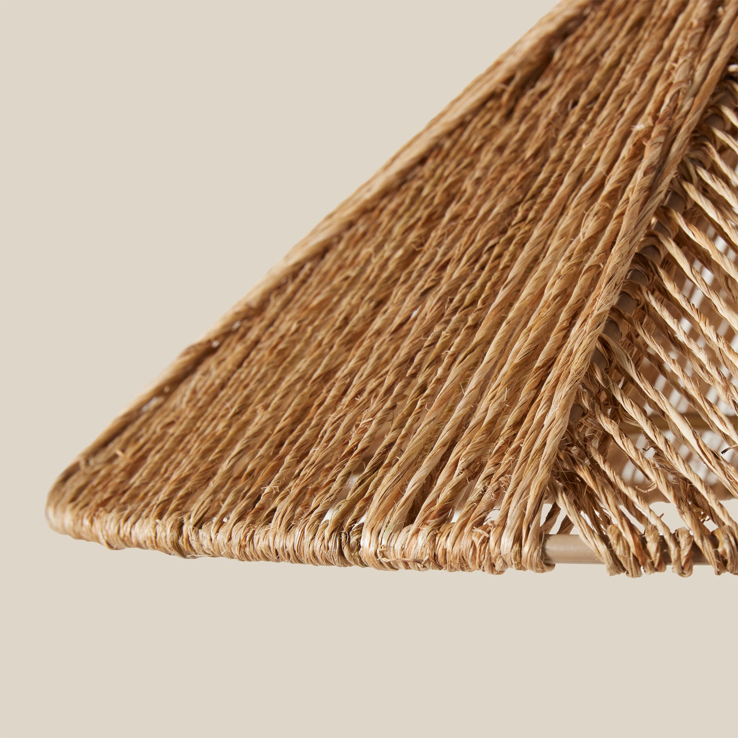 detail of rattan lampshade- Number 6