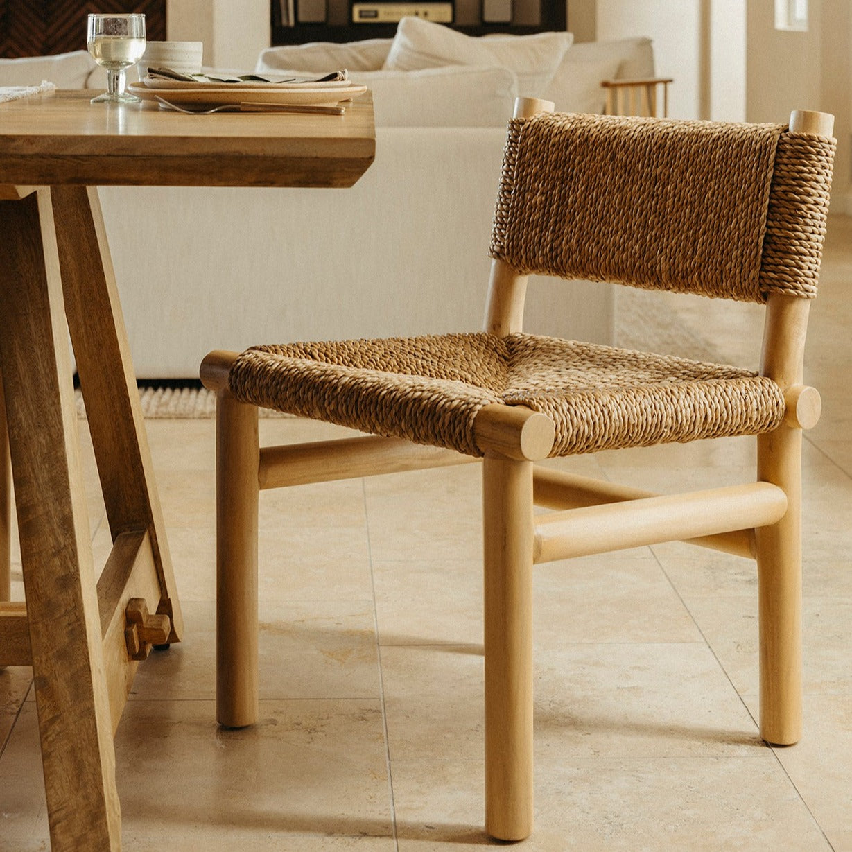 hacienda dining chair angle- Number 4