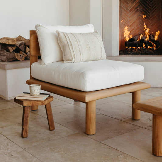 madeira lounge chair in pearl - Image 2