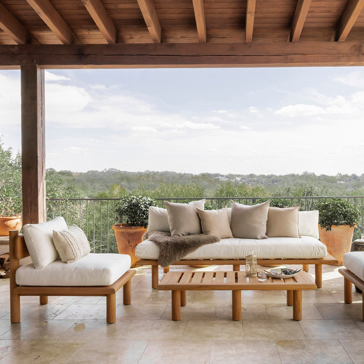 Madeira Outdoor Lounge Chair and Sofa- Number 4