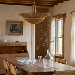 Condesa Jute Pendant - Number 2