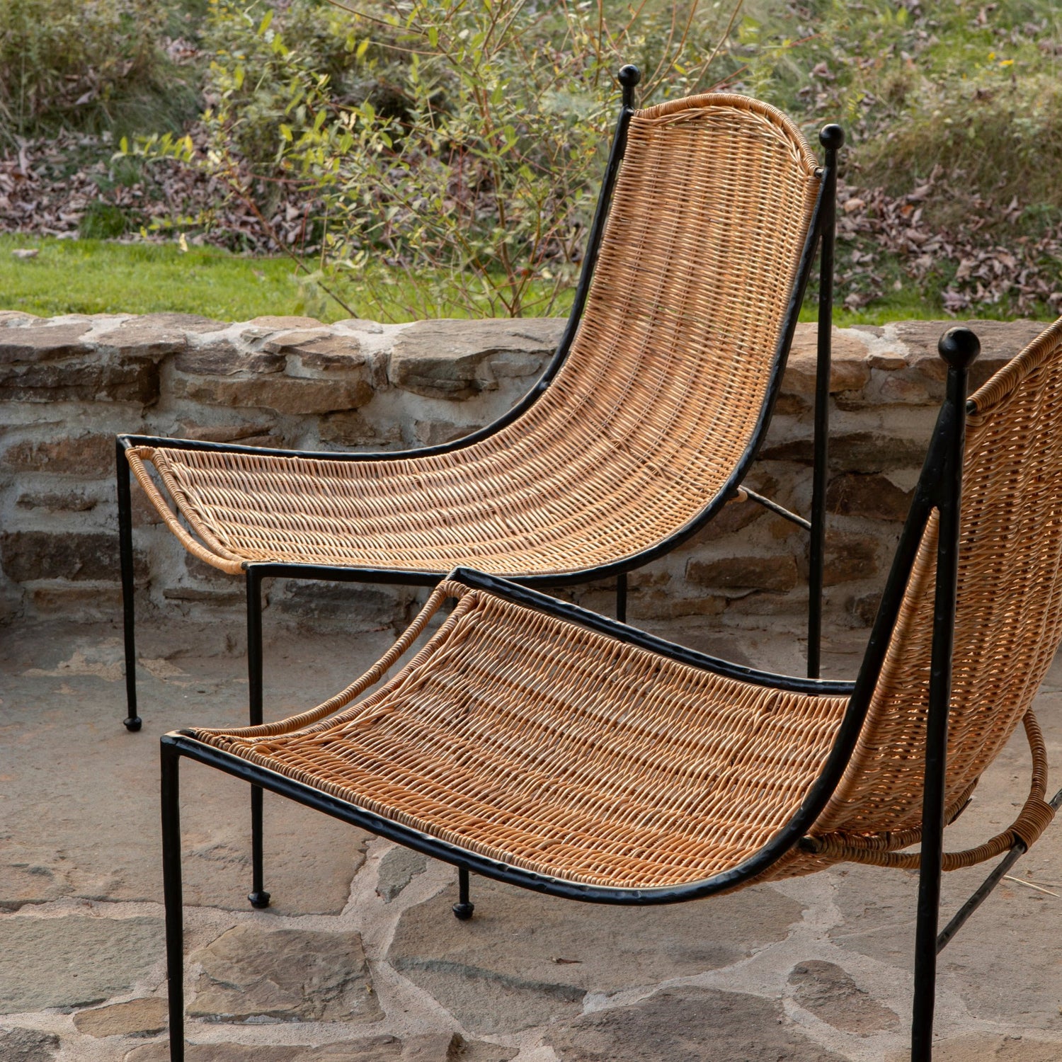 Lacoste Indoor/Outdoor Wicker Lounge Chair- Number 3