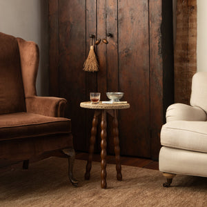 Vintage-style room with wooden wardrobe, armchair, and sofa. - Number 2