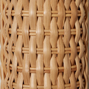 Close-up of a woven wicker pattern - Number 5