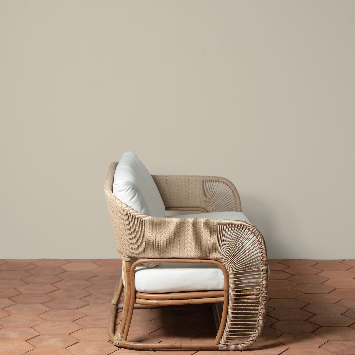 white settee side- Number 8