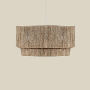 Cocktail 2 Tier Jute Pendant - Number 1