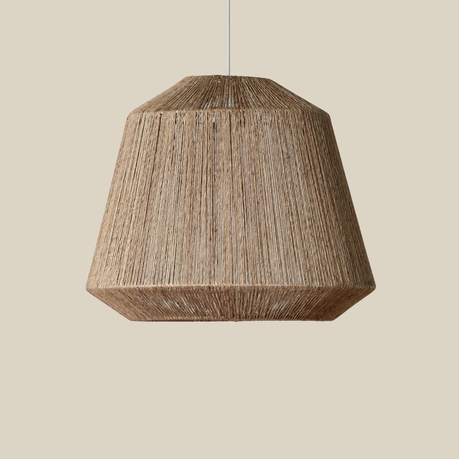 Manhattan Jute Pendant- Number 1