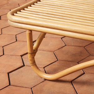 daybed frame detail on tiled floor against white background - Number 7