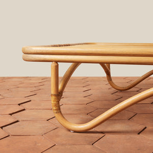 daybed frame detail on tiled floor against white background - Number 6