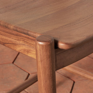 corner detail of counter stool - Number 6