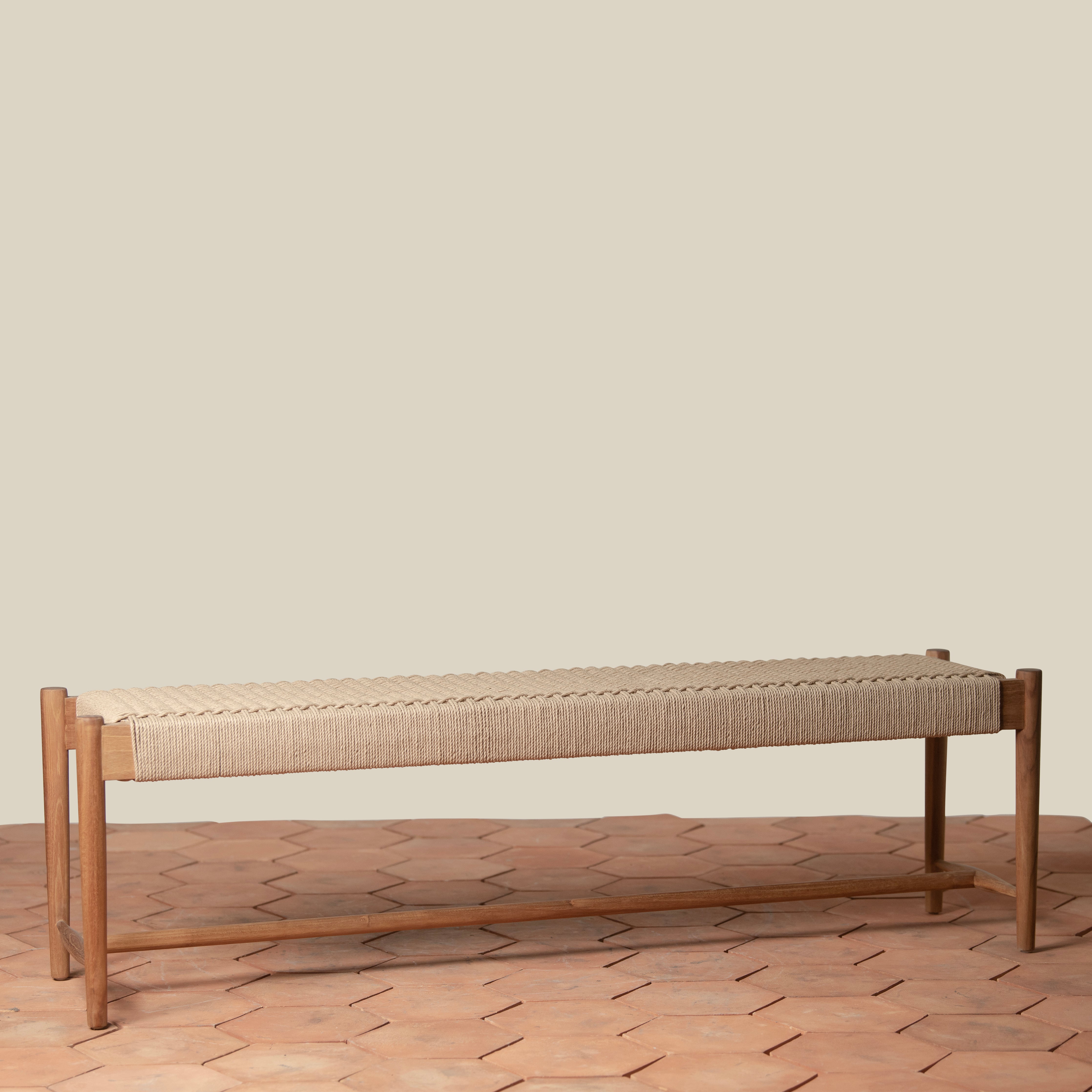 Ingrid Woven Bench – Woven Shop