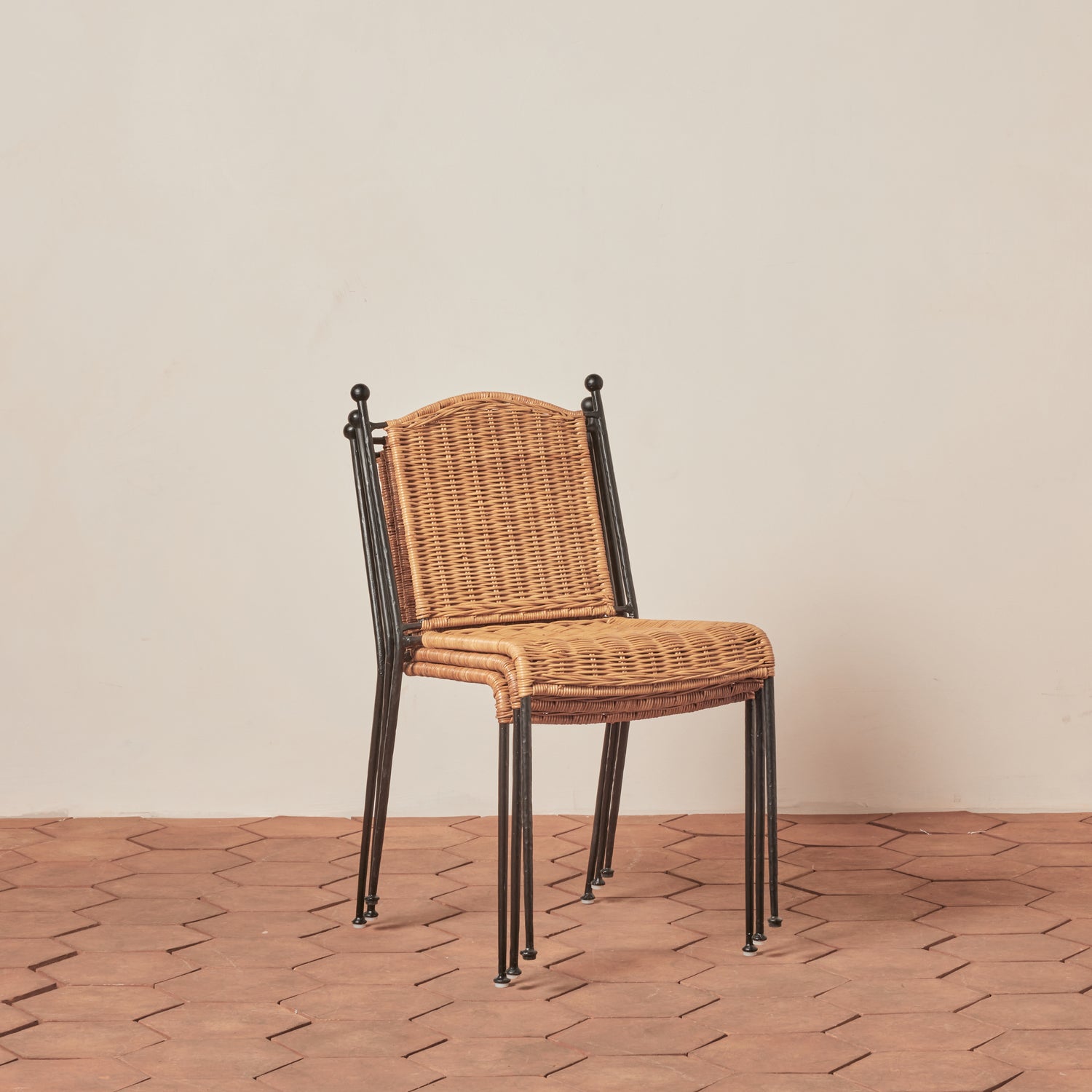 Lacoste Indoor/Outdoor Wicker Dining Chairs- Number 10