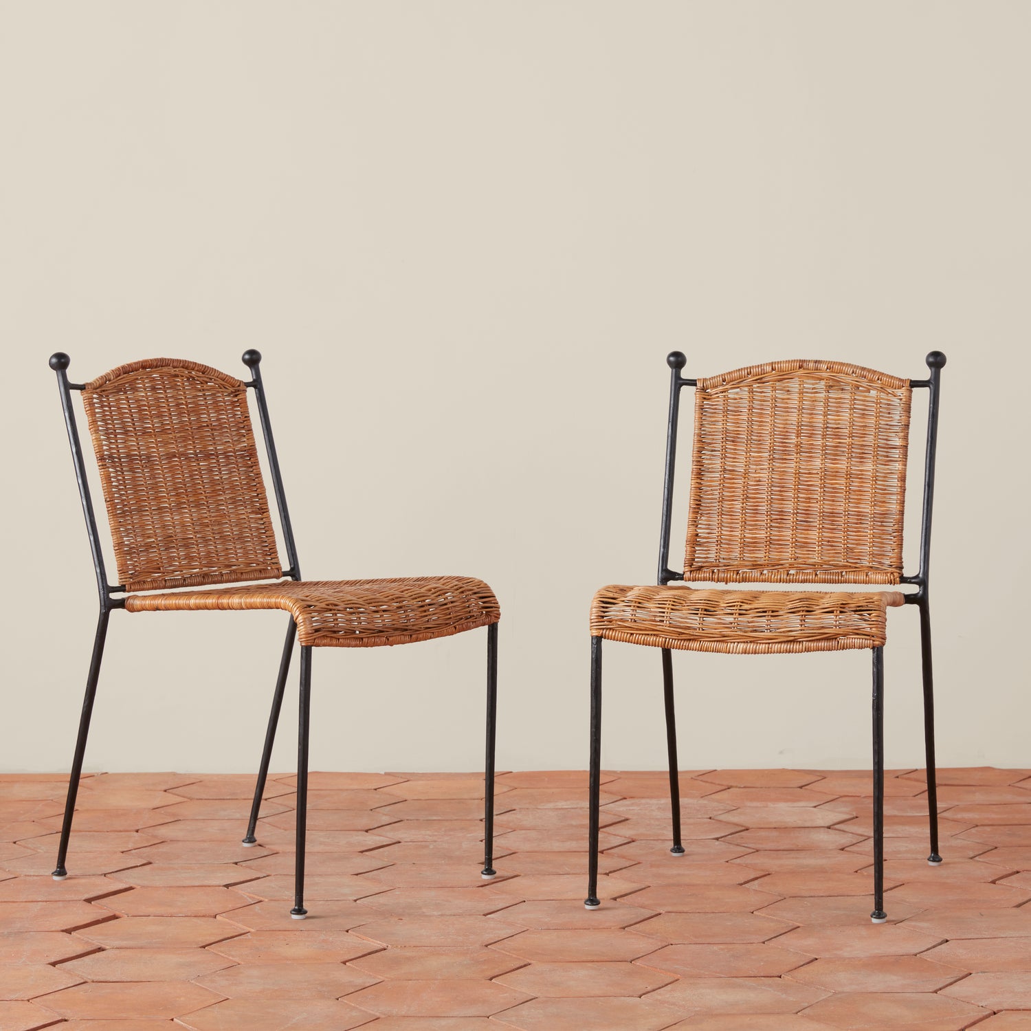 Lacoste Indoor/Outdoor Wicker Dining Chairs- Number 9