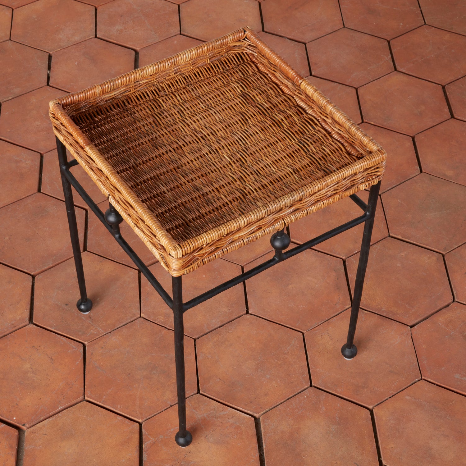 Lacoste Indoor/Outdoor Wicker Side Table- Number 3