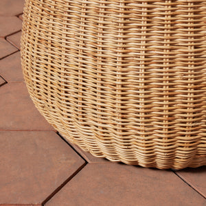 Close-up of a wicker basket on a wooden floor - Number 3
