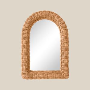arch mirror in light brown - Number 8