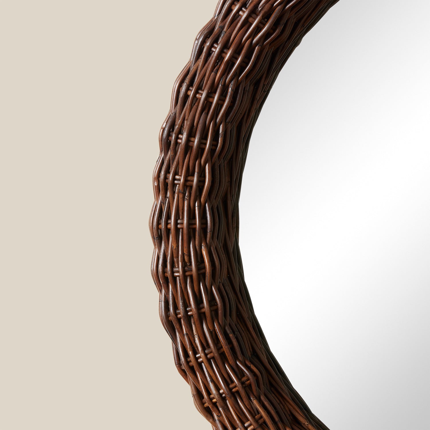 side detail of round mirror- Number 3