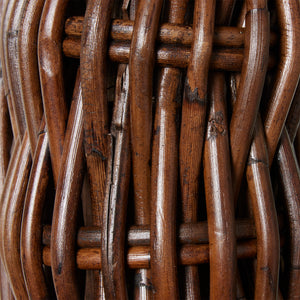 detail of rattan mirror frame - Number 6