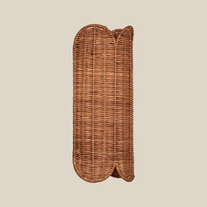 Woven wall sconce on a beige background - Number 4