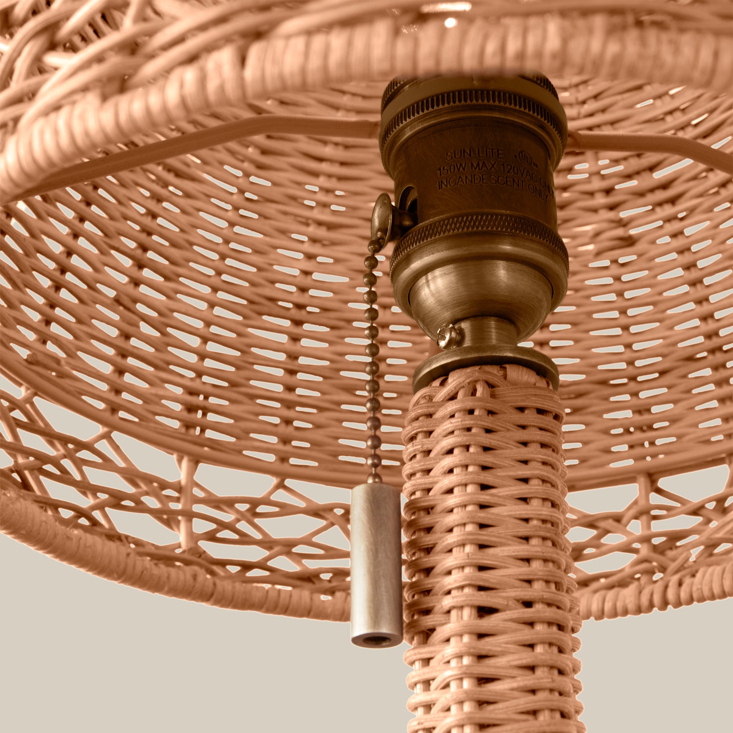 augusta mini table lamp detail- Number 5