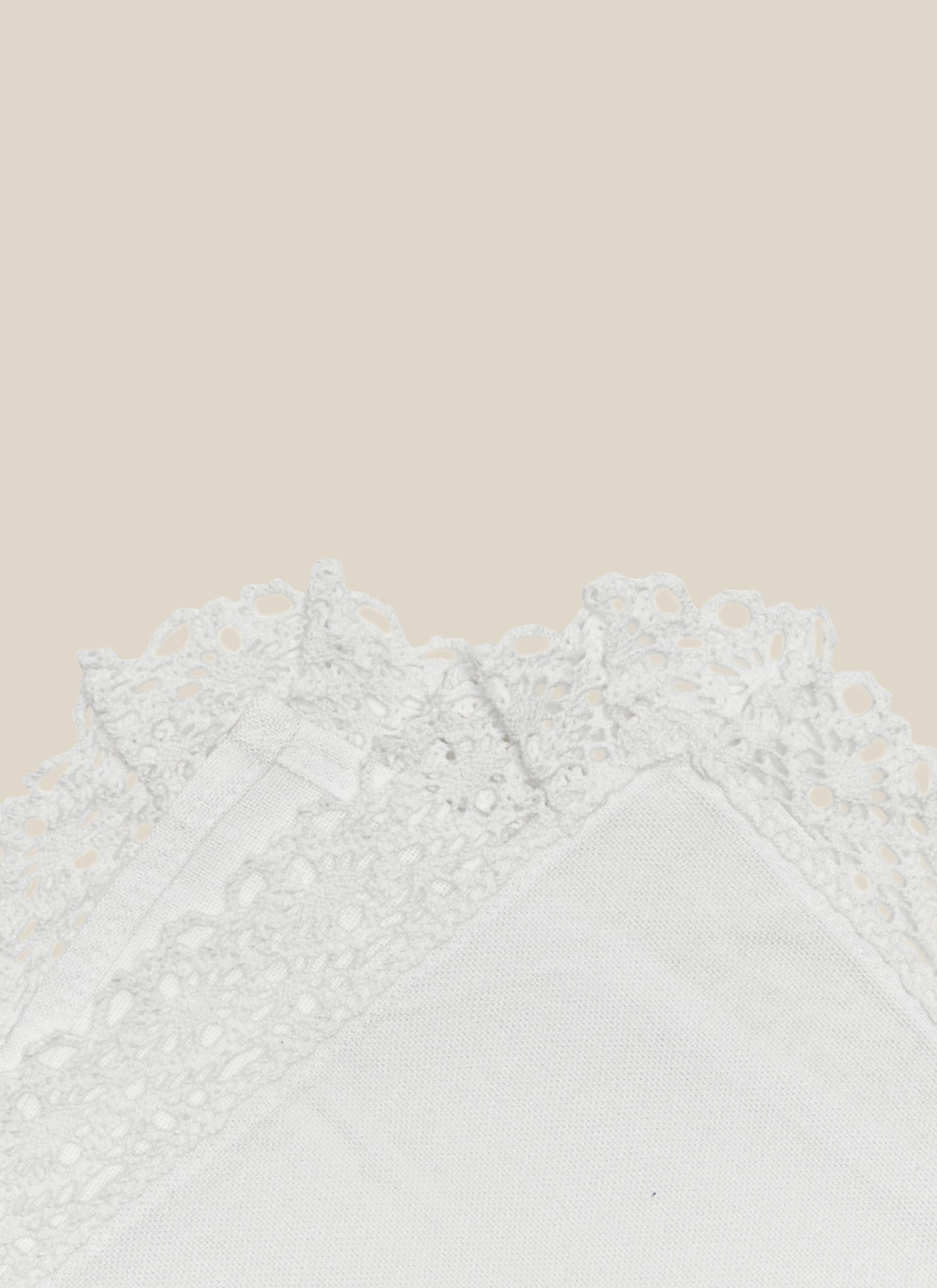 detail of lace napkin- Number 4