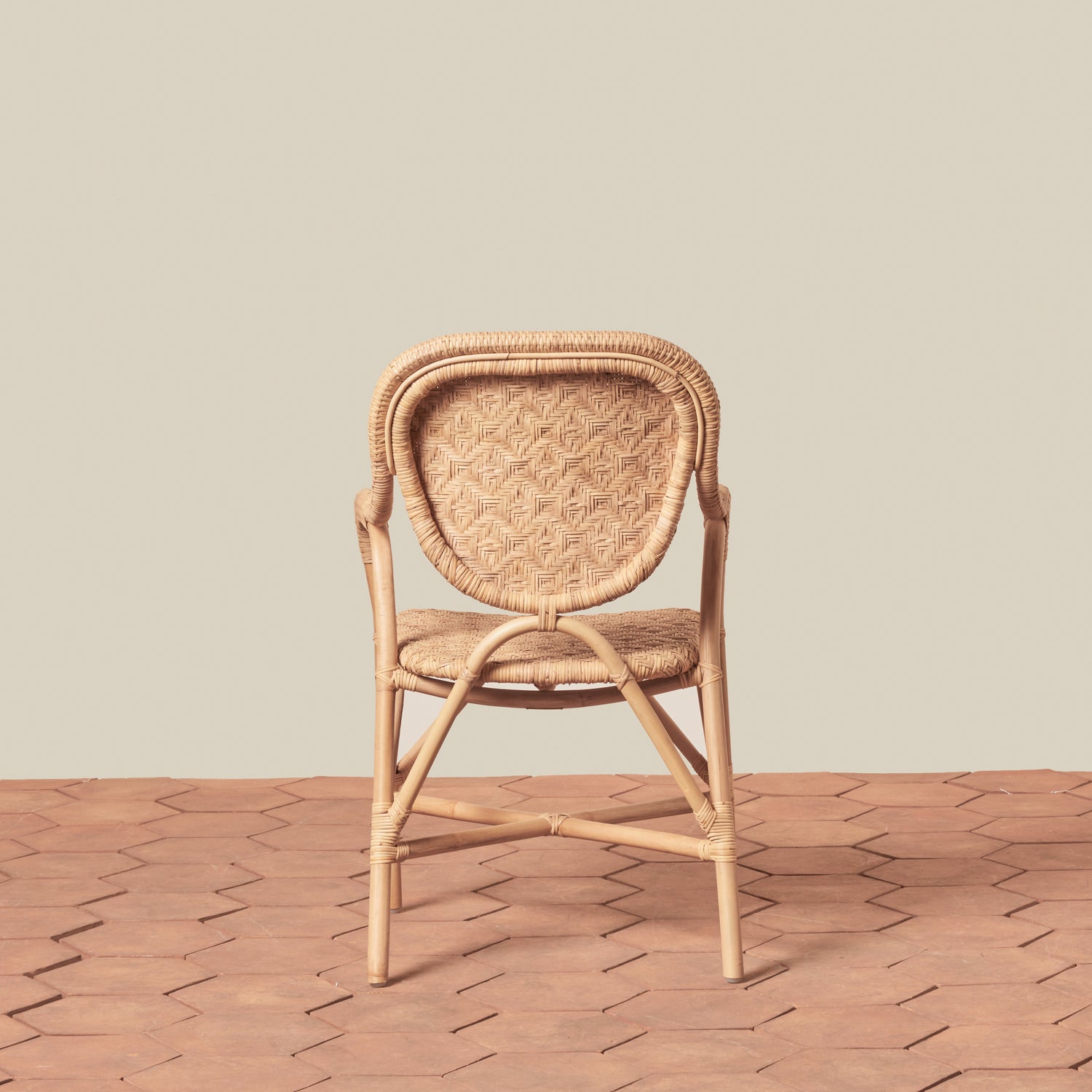portofino arm chair in natural- Number 11
