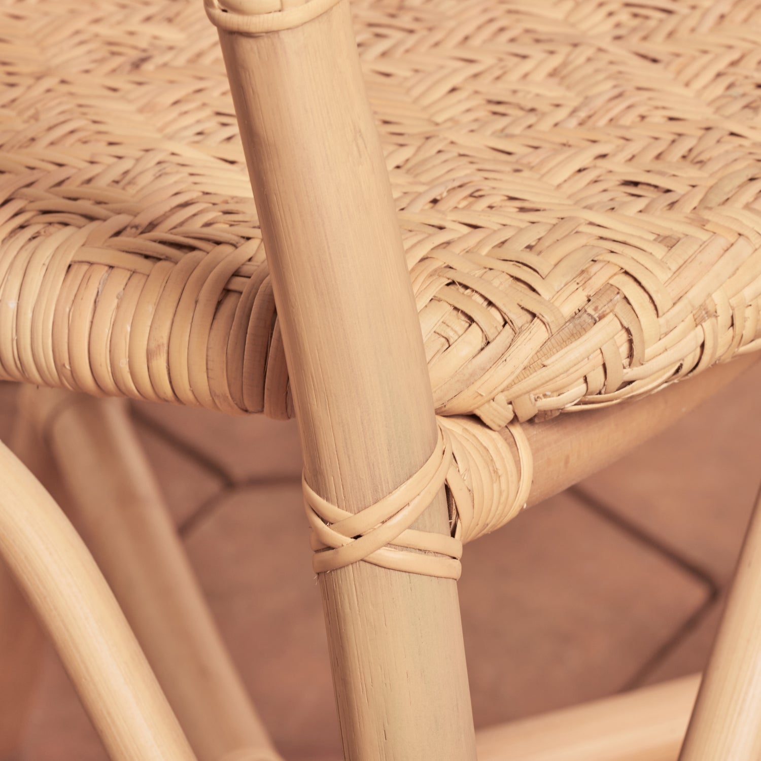 portofino arm chair in natural detail- Number 12
