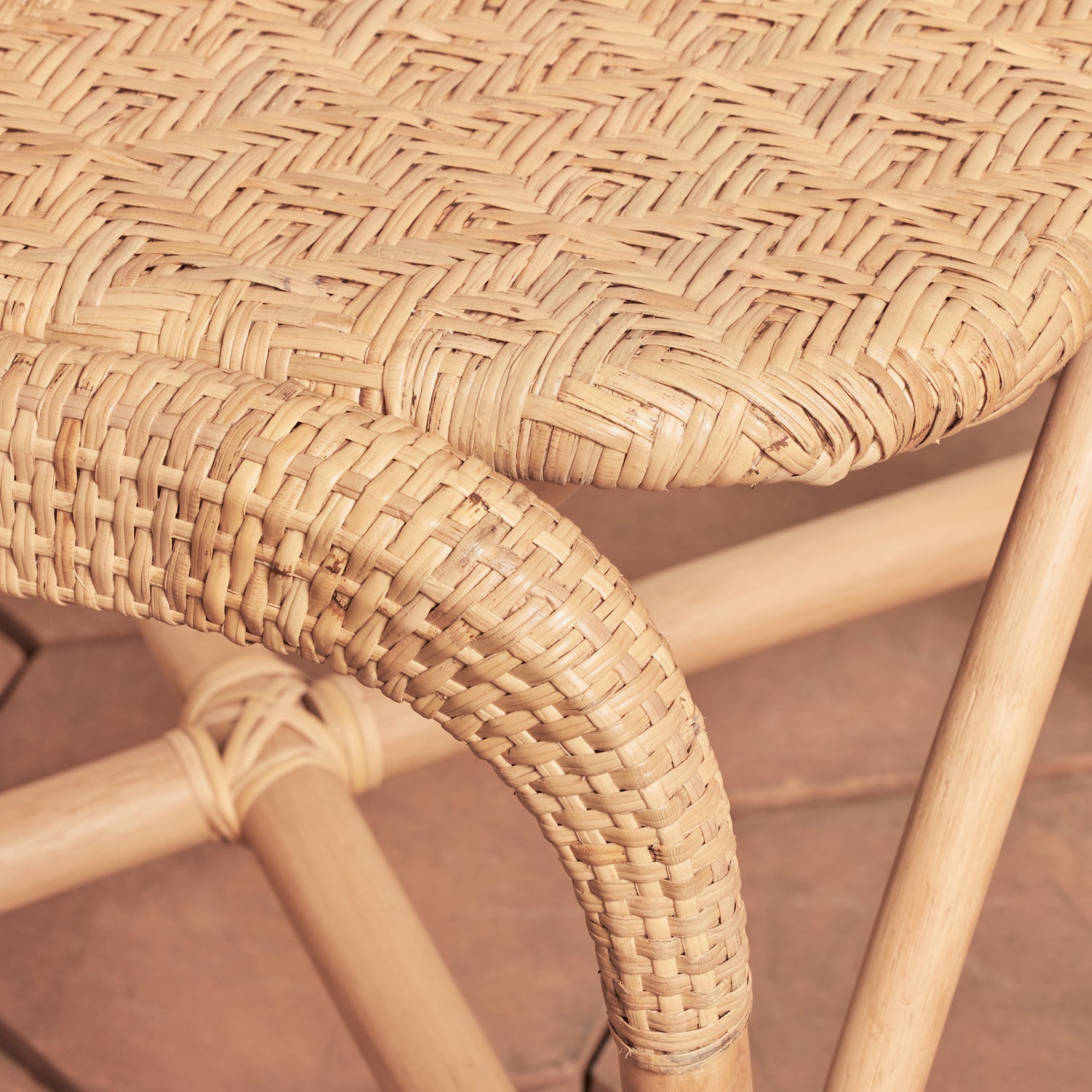 detail of side chair corner- Number 7