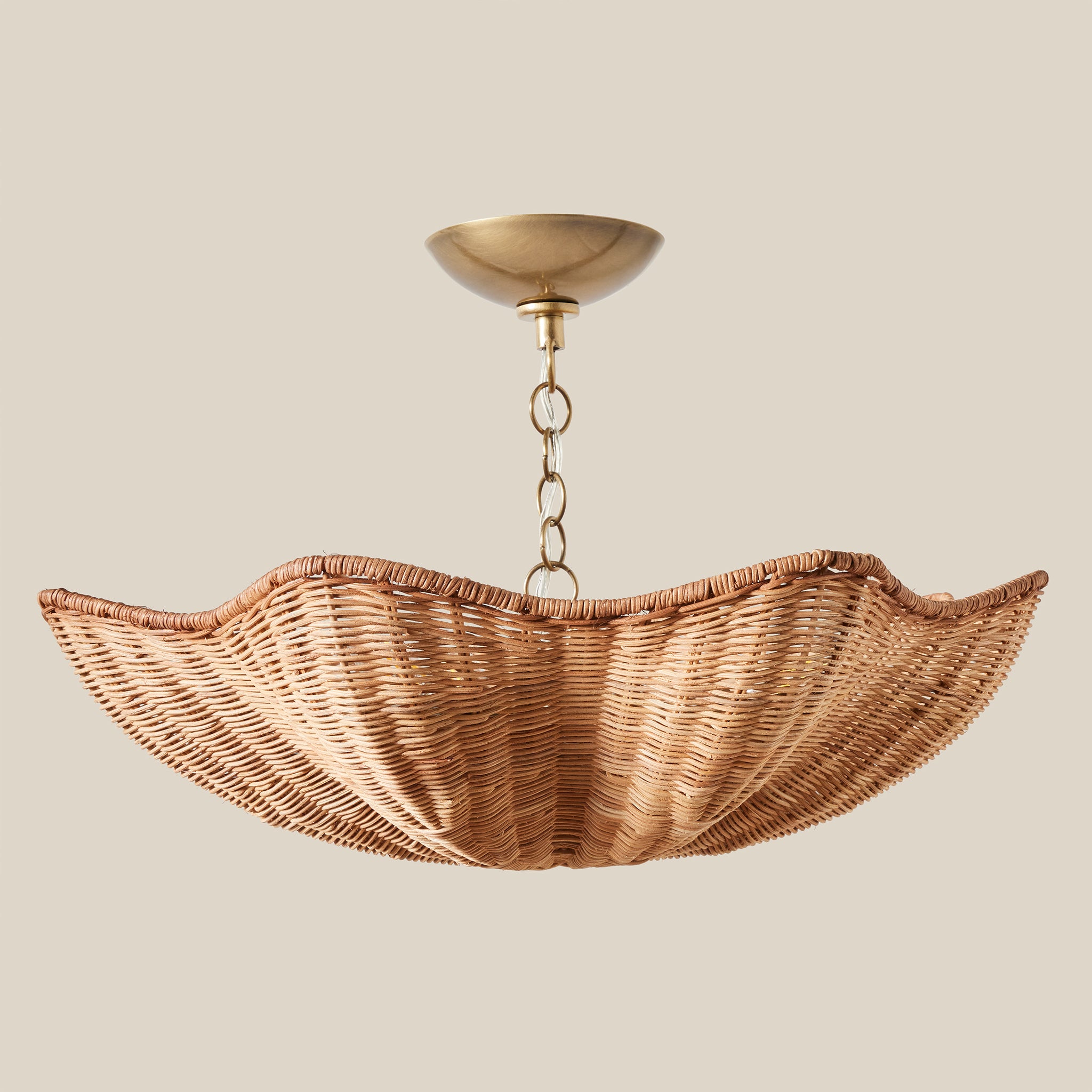 【FLYMe】Pendant Light Ravello Flush Mount Pendant – Woven Shop
