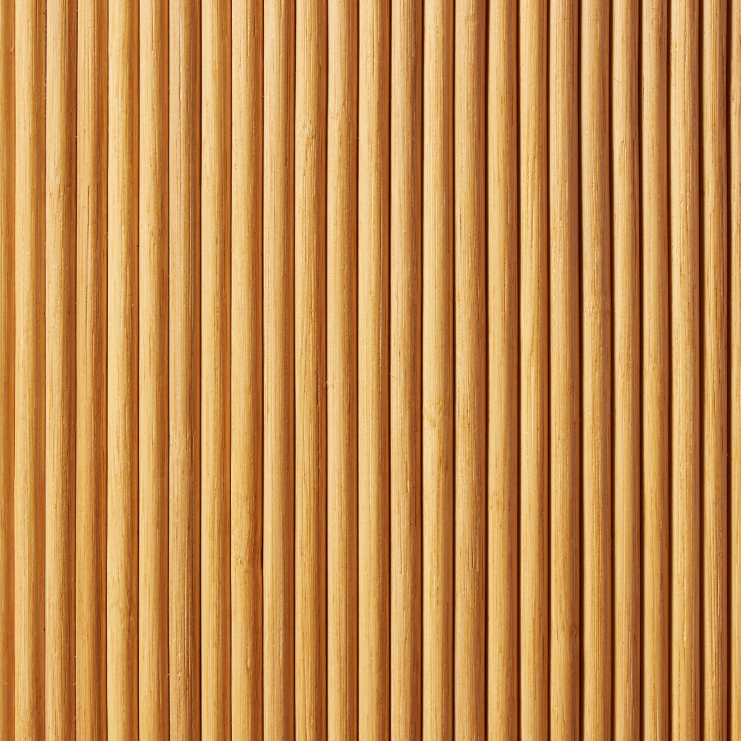 Close-up of a wooden coffee table with vertical slats- Number 12