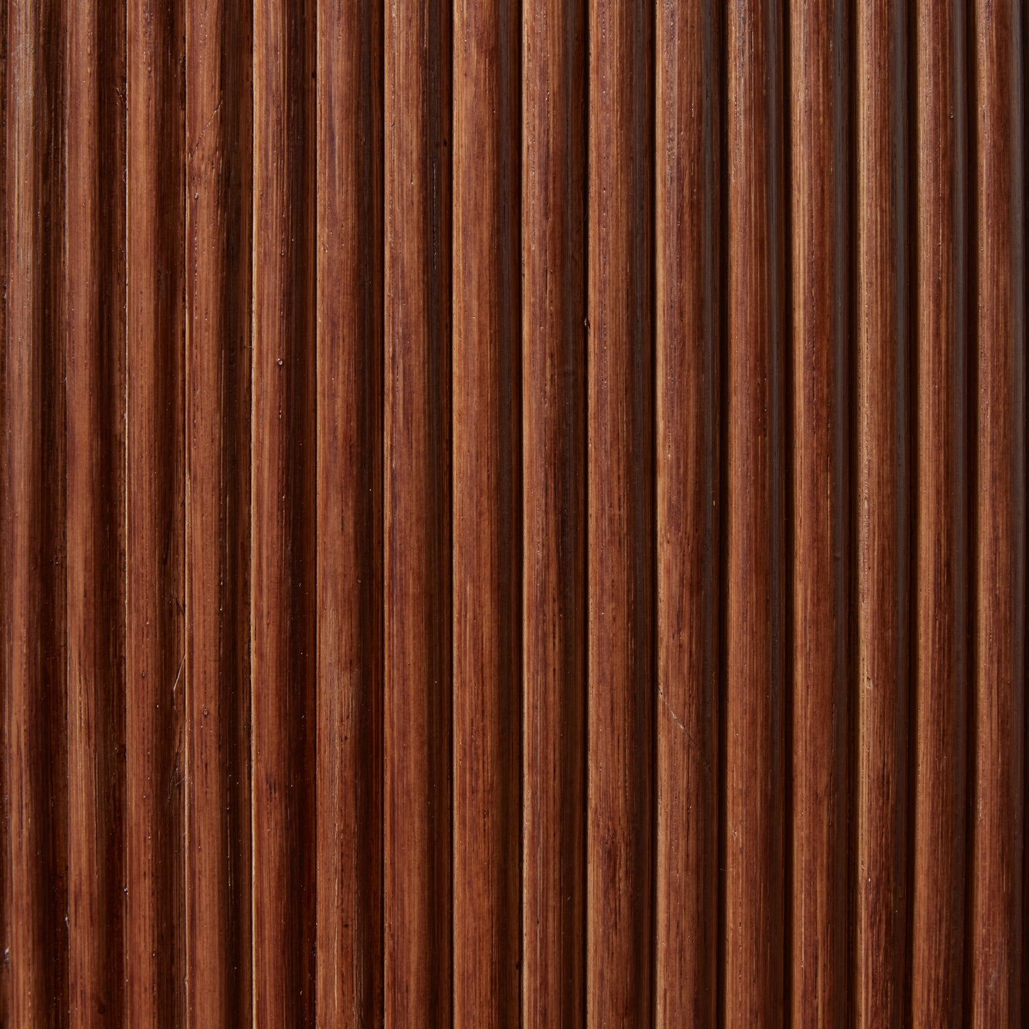Close-up of a wooden side table with vertical pattern- Number 6
