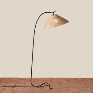 floor lamp with light on - Number 3