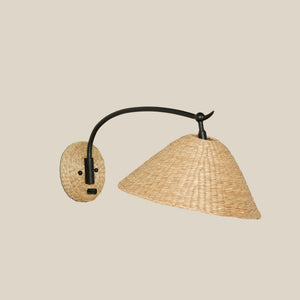 rattan sconce - Number 4