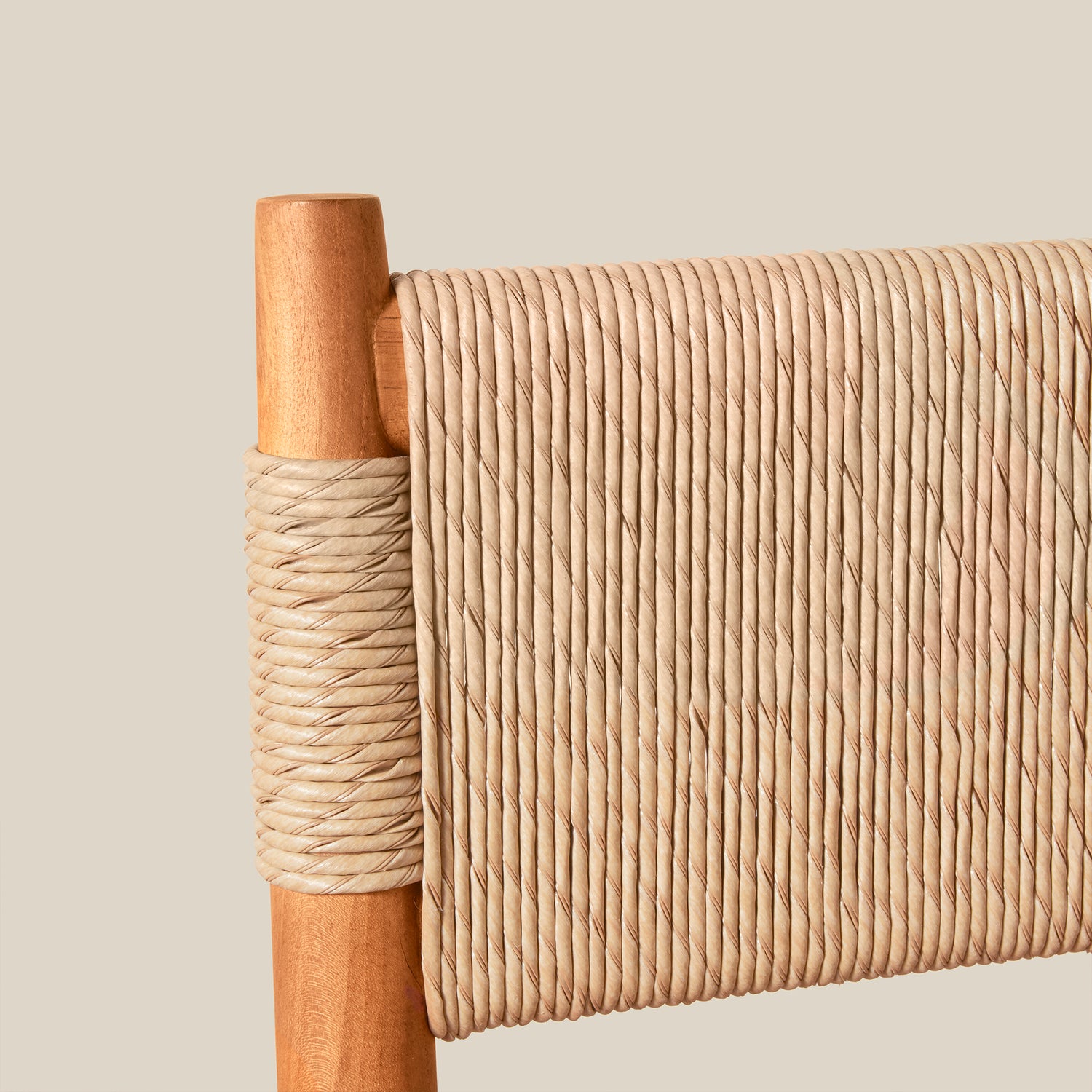 detail of counter stool backrest- Number 7