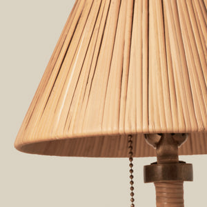 rattan shade of mini table lamp - Number 5