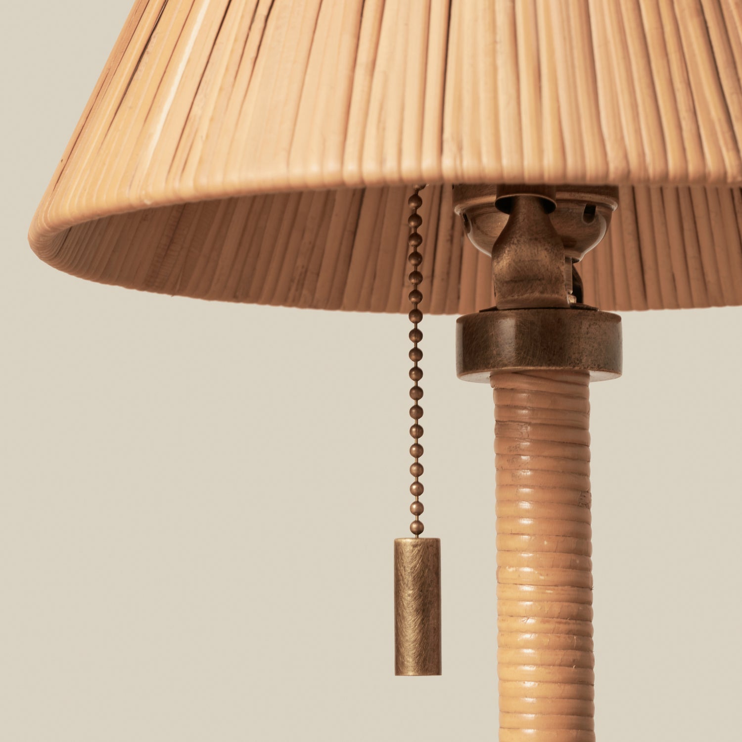 chain detail of mini table lamp- Number 6