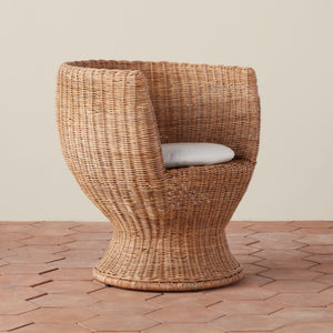 siena woven lounge chair angle - Number 1