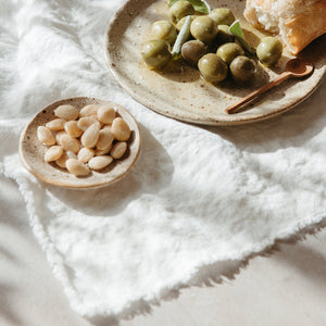 Linen Table Throw - Number 9