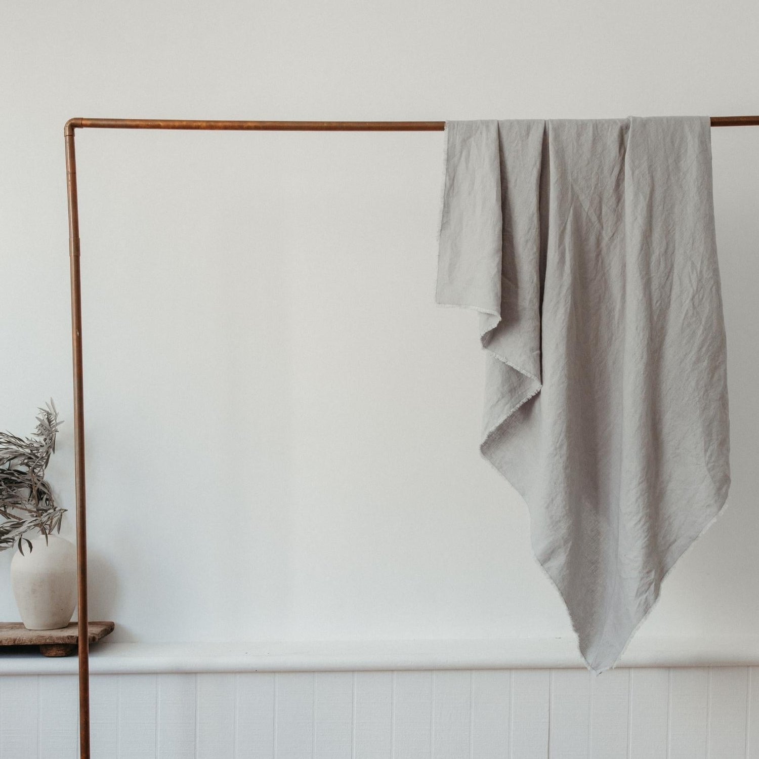 Linen Table Throw- Number 7