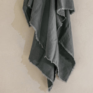 Linen Table Throw - Number 5