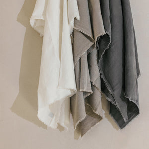 Linen Table Throw - Number 1